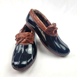 NWT Jessica Carlyle lined waterproof duck boots